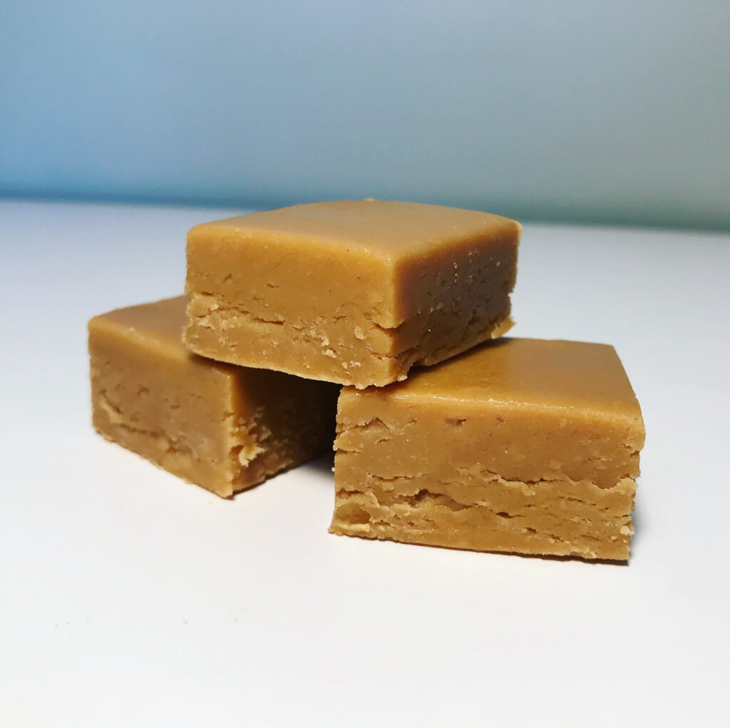 Biscoff-flavoured fudge