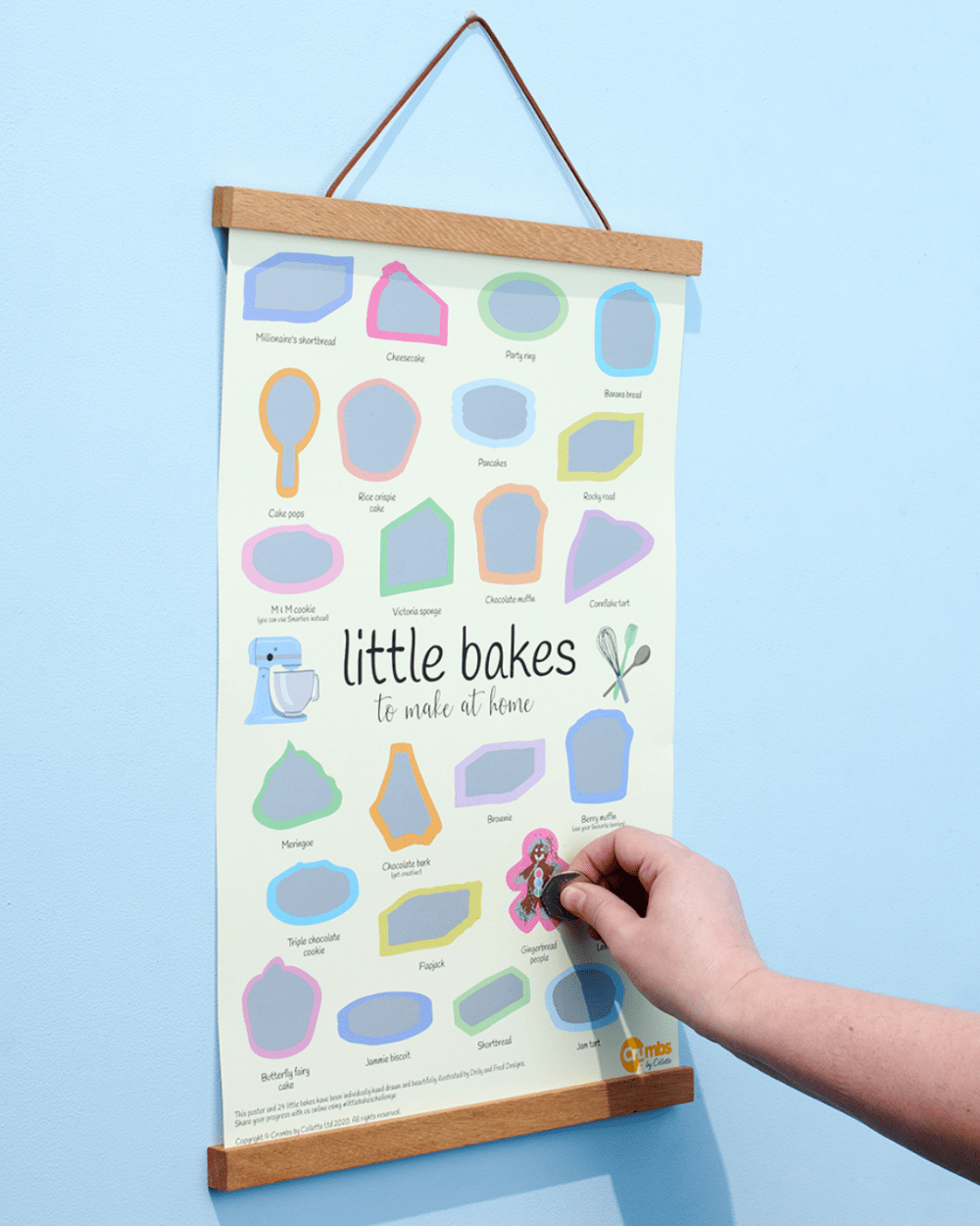 Little Bakes Scratch Off Poster - A3 - Image 5