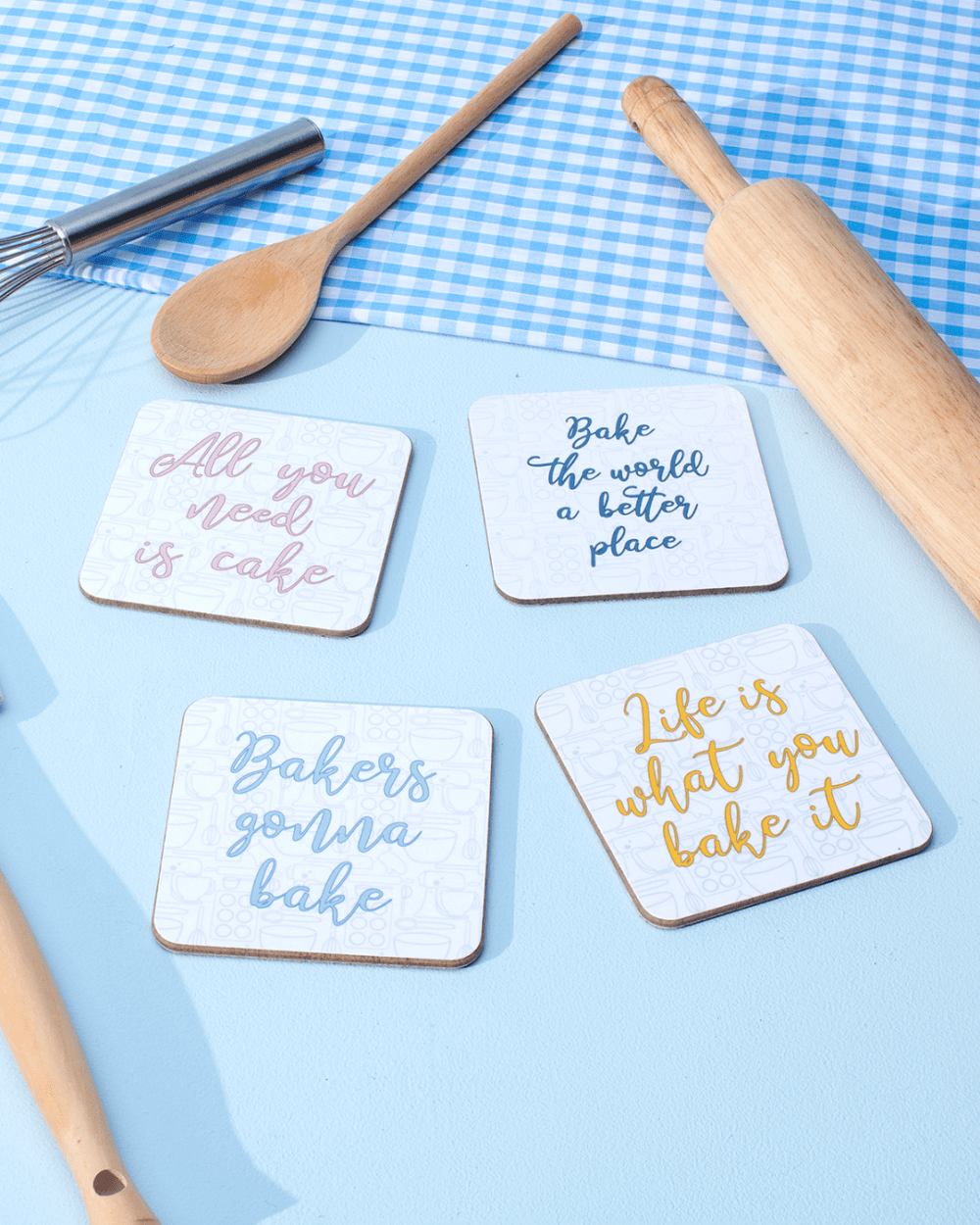 Baking Pun Coasters - Set of 4 - Image 6