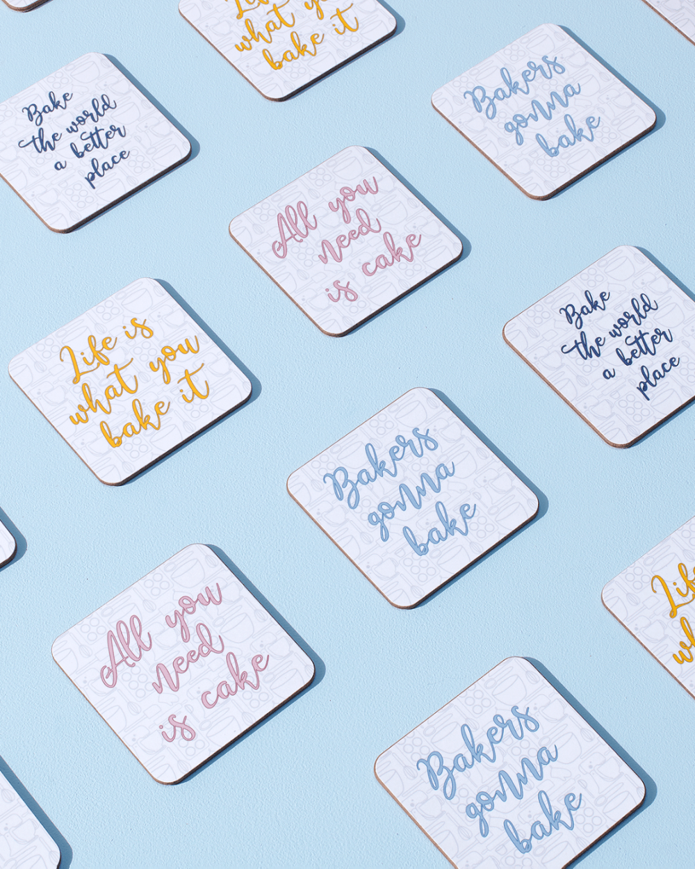 Baking Pun Coasters - Set of 4 - Image 4