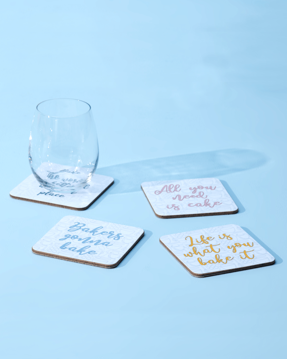 Baking Pun Coasters - Set of 4 - Image 9