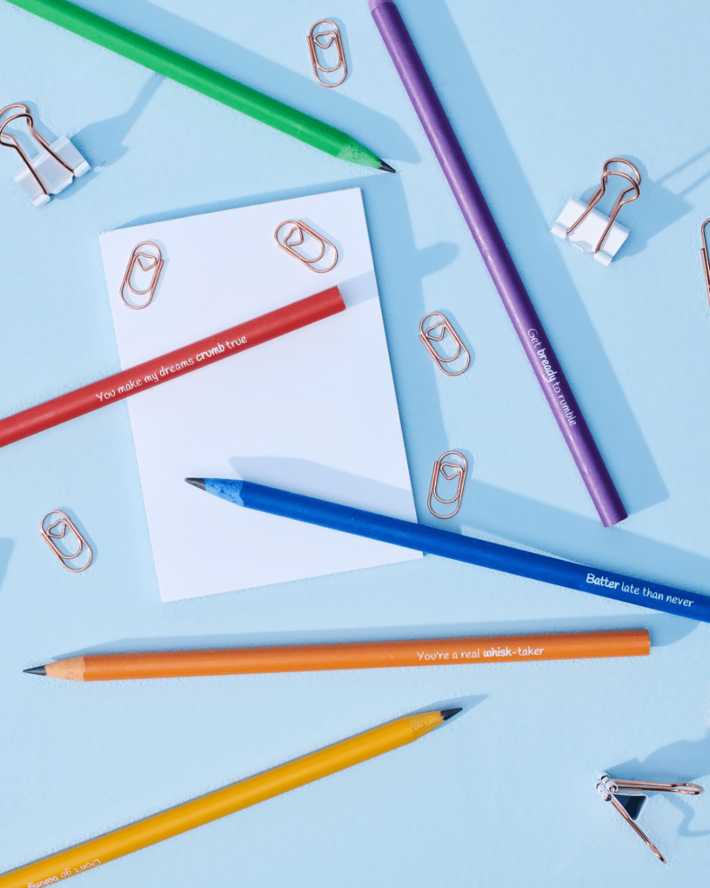 Baking Pun Pencils - Set of 6 - Image 4