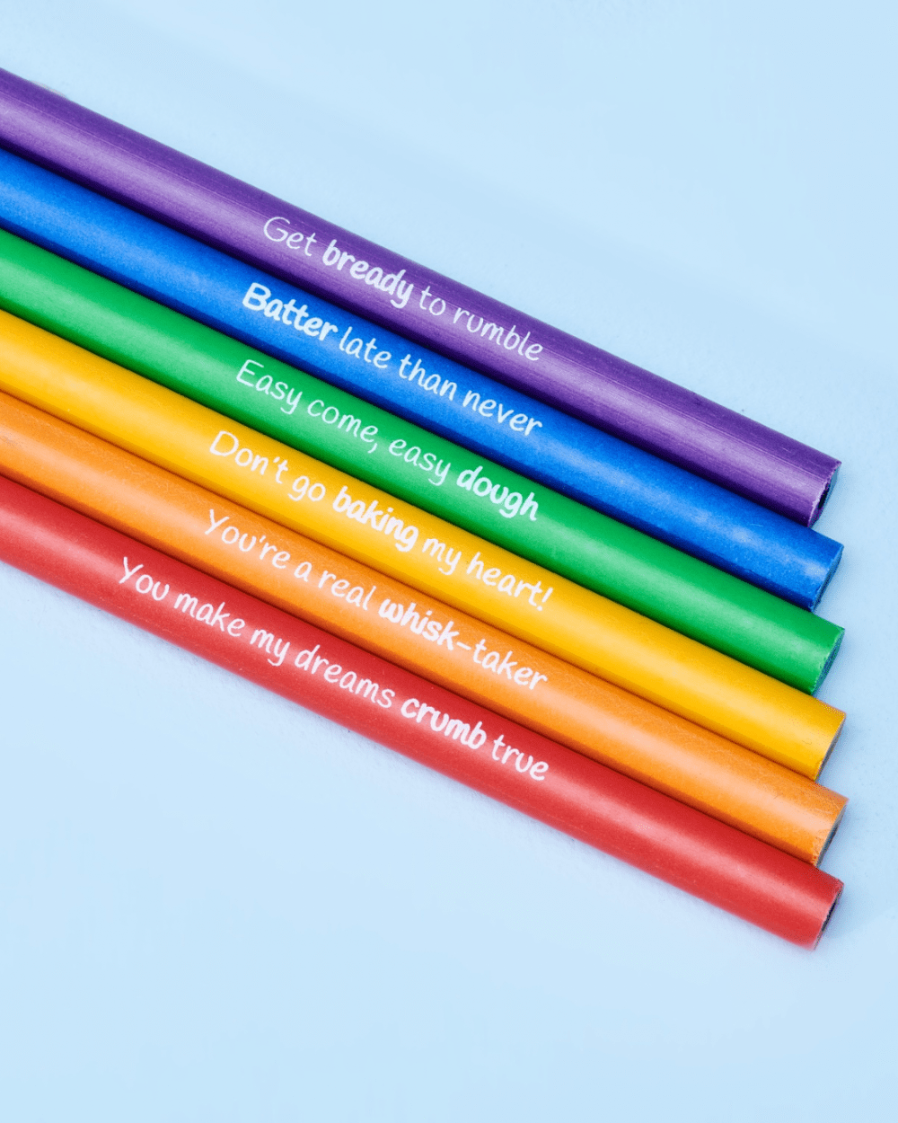 Baking Pun Pencils - Set of 6 - Image 3