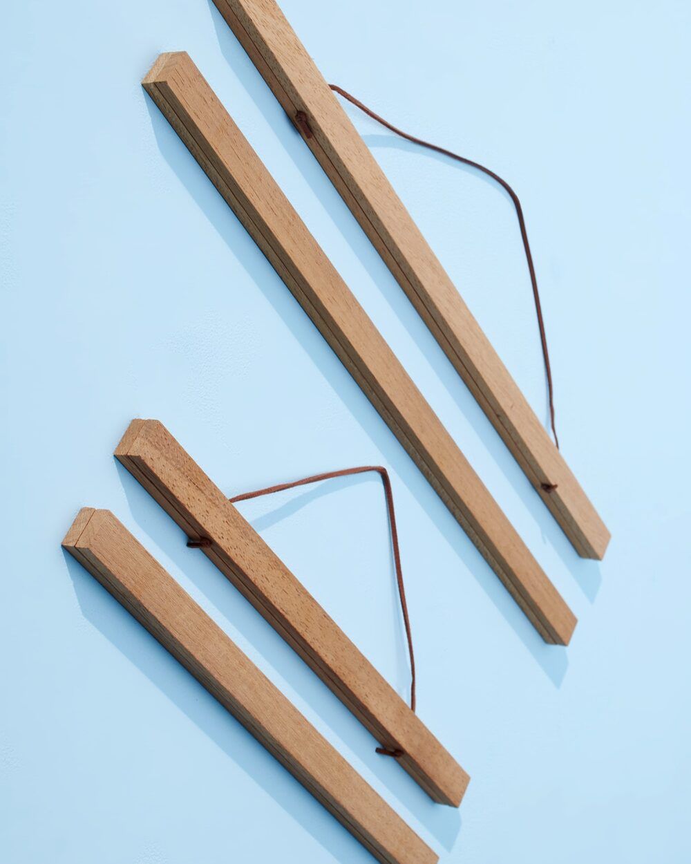 Magnetic Teak Wooden Poster Hanger - Image 4