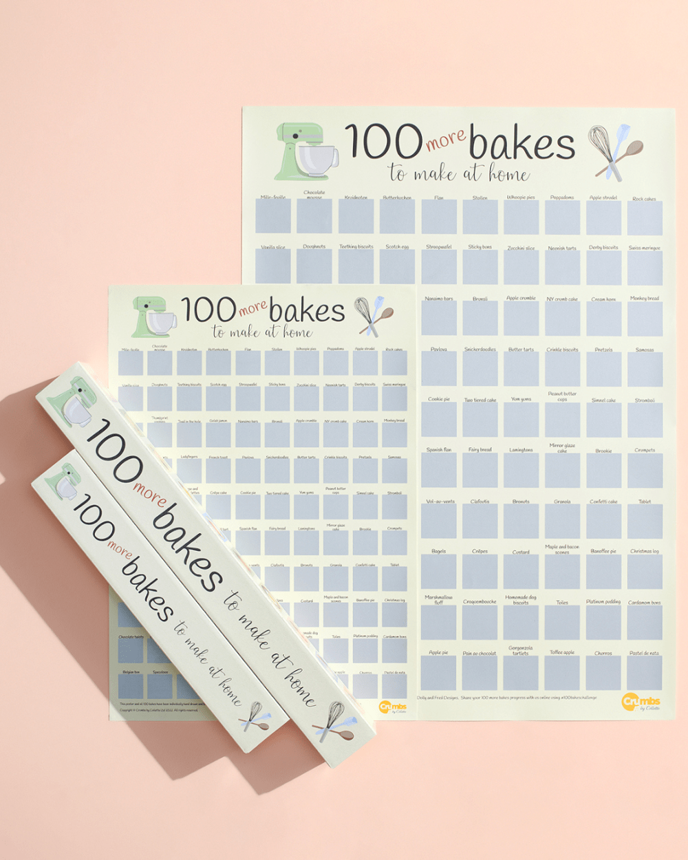100 More Bakes Scratch Off Poster - Image 5