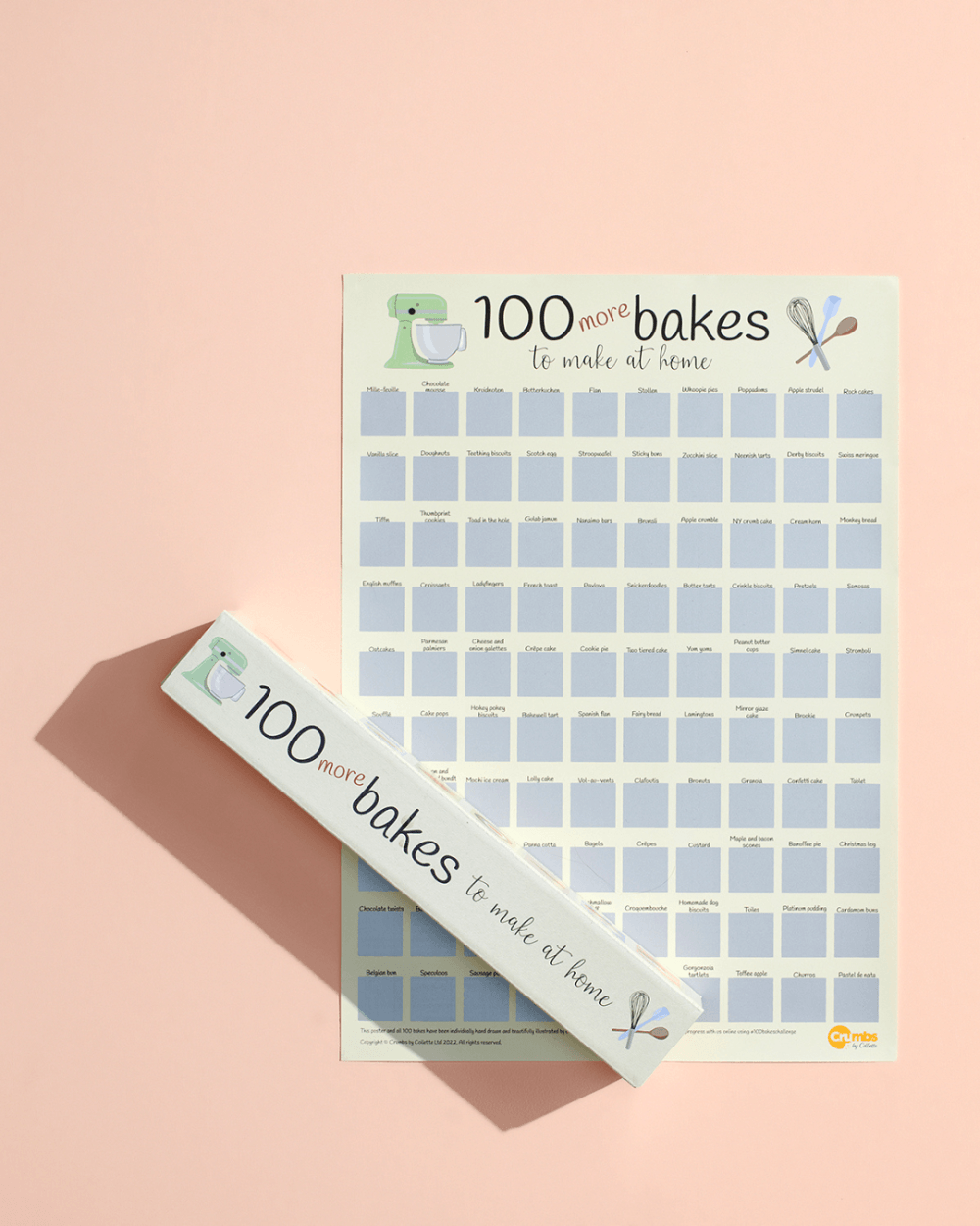 100 More Bakes Scratch Off Poster - Image 12