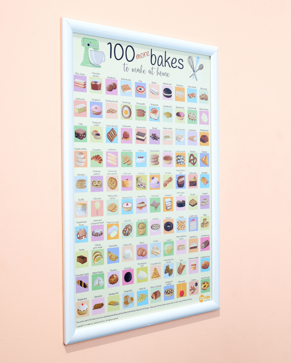 100 More Bakes Scratch Off Poster - Image 11